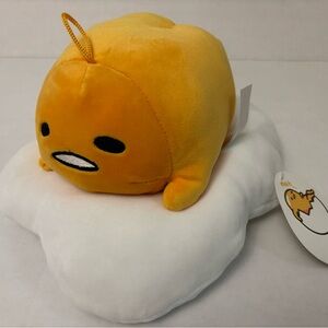 New! Sanrio Gudetama Meh...THE LAZY EGG 10" Plush Fiesta Hanging Toy